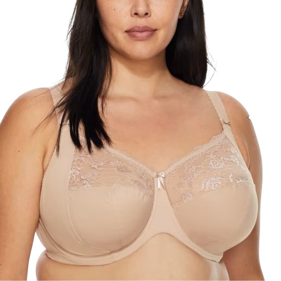 Gently Worn Morgan Elomi bra. Size 44 DDD (44 E) Color is tan called Sahara. - Picture 8 of 10